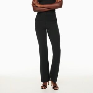 Aritzia Babaton Black Publish Pant